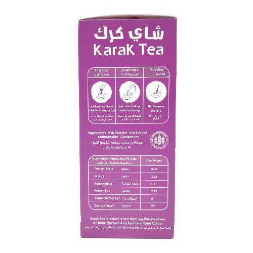 Karak Tea Instant Premix Cardamom Unsweetened 10 x 14g