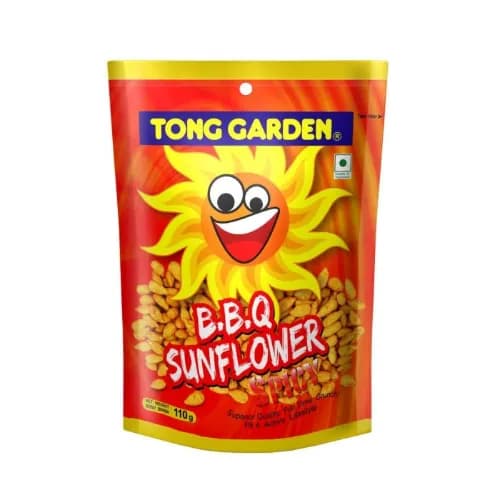 Tong Garden Spicy Sunflower Seed Kernels Barbecue Flavor - vegetarian 11 gr