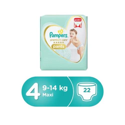 Pampers Premium Care Pants Maxi Diapers Size 4 (9-14kg) 22 per pack