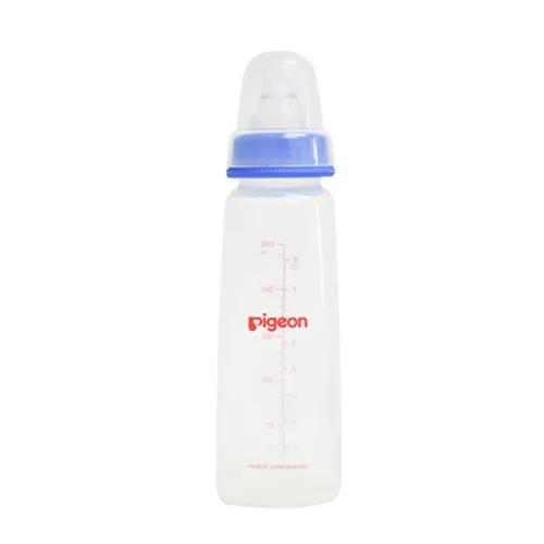 Pigeon Blue 240ml Medium Flow Nursing Bottle (4-5 Months) 1 pcs