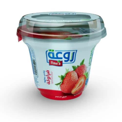 Raw'a Strawberry Yogurt 170 gr