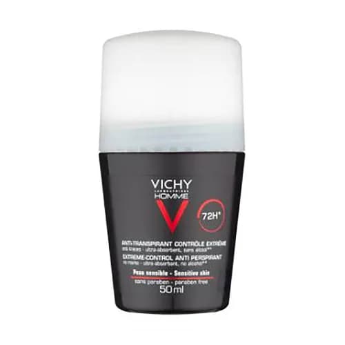 Vichy Homme Extreme Control Deo Roll On 50ml