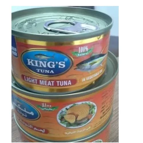 King Fish Light Tuna Chunks In Water 185G