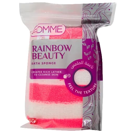 Fomme Rainbow Beauty Bath Sponge 1 Piece