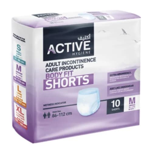 Active Adult Short Medium 10 Pcs