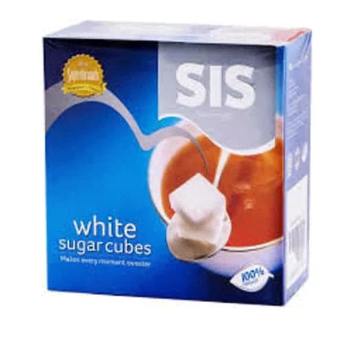 Sis White Sugar Cubes 454 gr