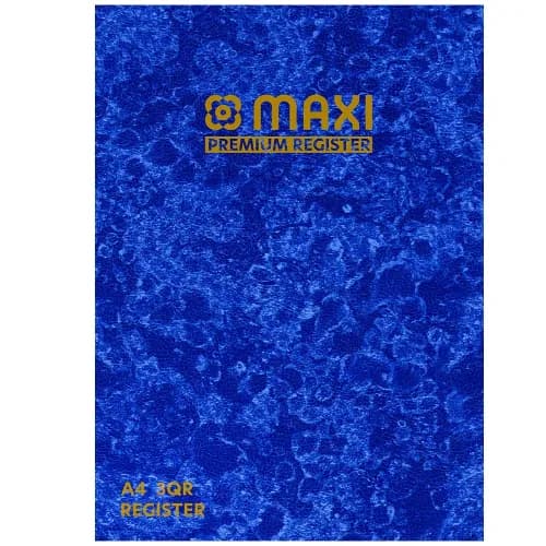 Maxi Premium F4 Register 1 Piece