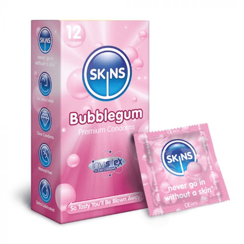 Skins Bubblegum 12 Condoms