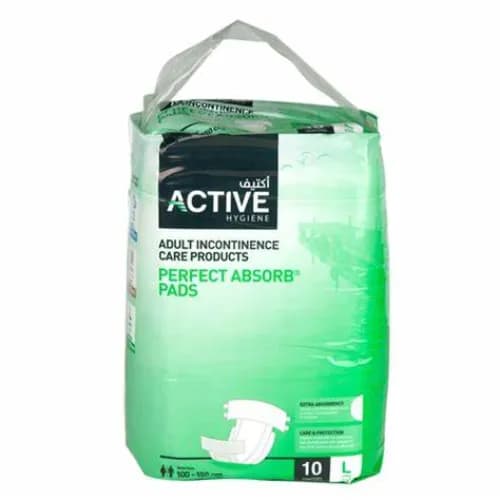 Active Adult Diaper Large 10 Pcs