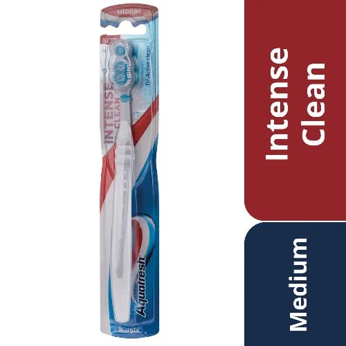 Aquafresh Intense Clean Toothbrush Medium Assorted Color 1 Piece