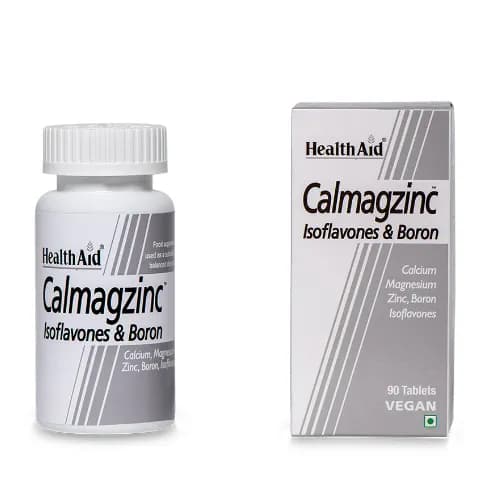 Health Aid Calmagzinc 90 Tablets