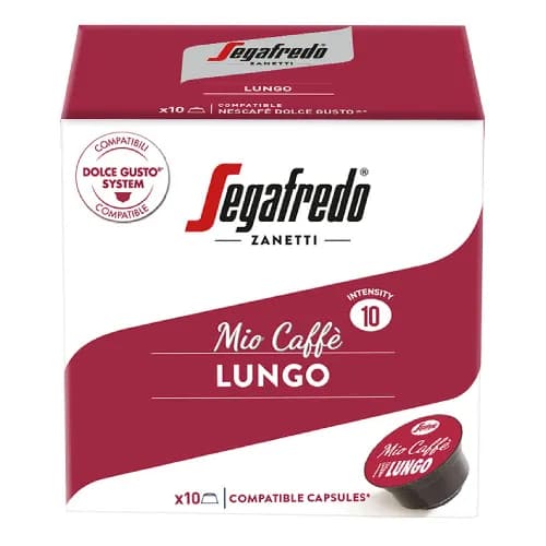 Segafredo Zanetti Mio Caffe Lungo 10 Pcs 75 G