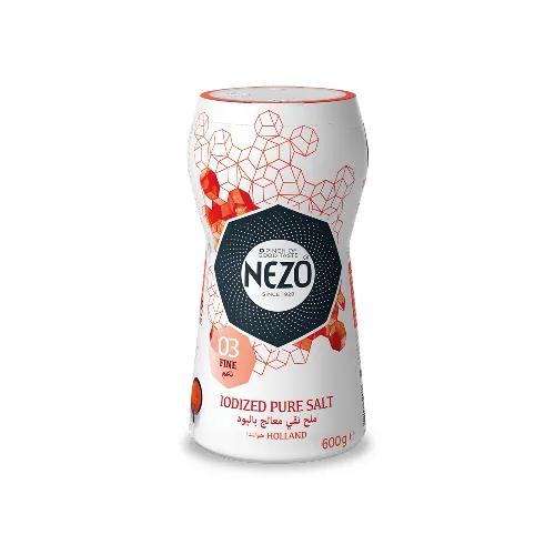 Nezo Fine Table Salt Iodized Bottle 600g