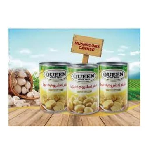 Queen Sliced Mushroom Pieces & Stems 400 gr