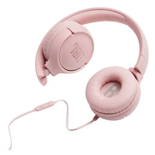 Jbl Headphone Wired On-Ear Pink T500