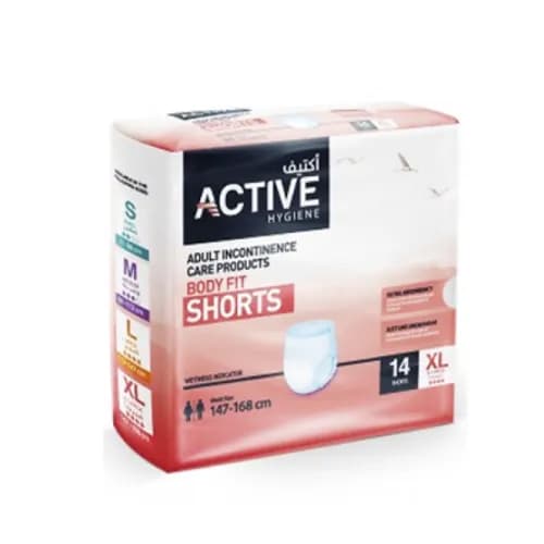 Active Adult Short X-Large 14 Pcs