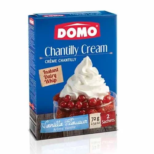 Domo Chantilly Cream Vanila 72g