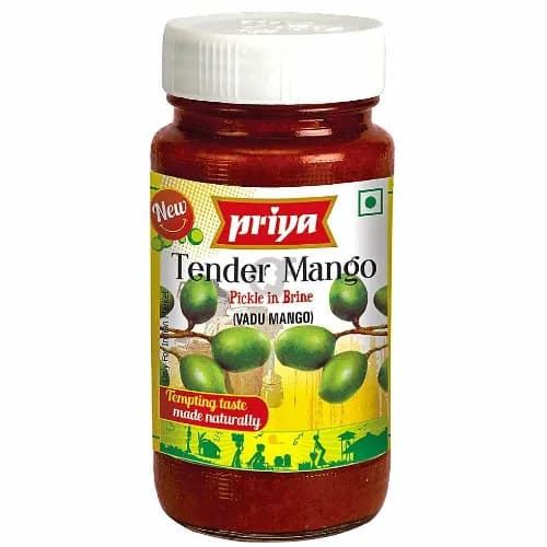 Priya Tender Mango Pickle in Brine 300 gr