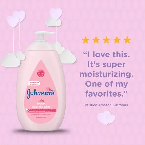 Johnson's Baby Lotion With Coconut Oil - Paraben Free, Dye Free, Phthalates Free 300ml