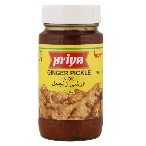 Priya Ginger Pickle in Oil 300 gr