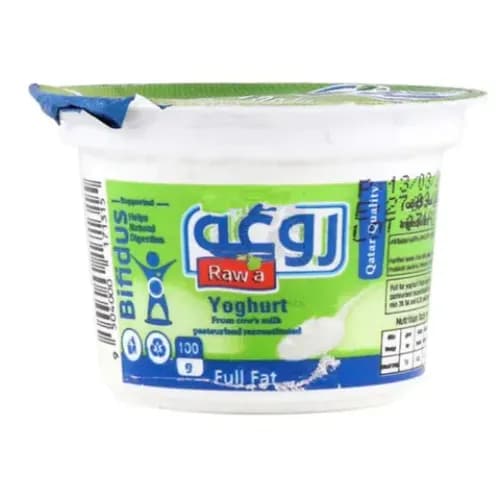 Raw'a Fresh Full Fat Yogurt 100 gr