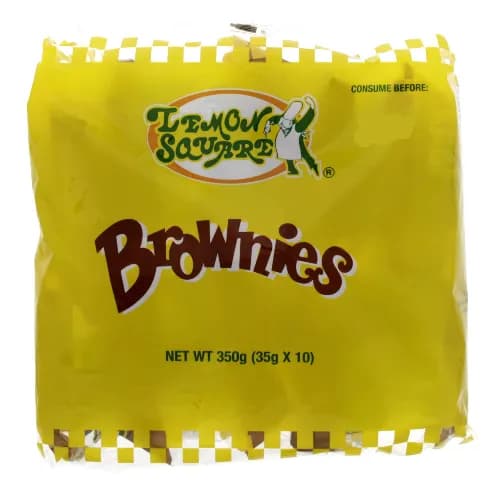 Lemon Square Brownies Cake 10 x 35 G