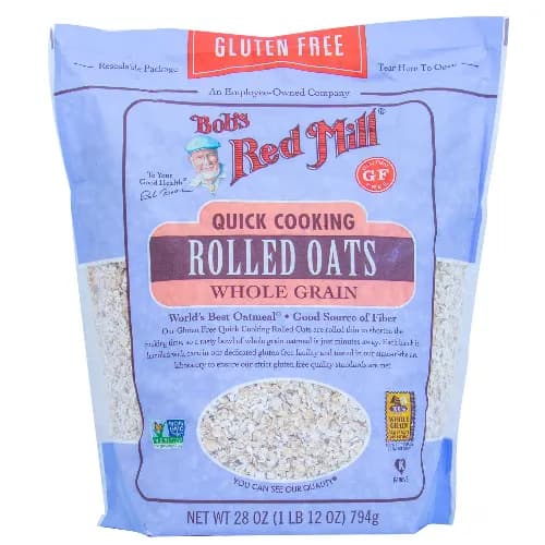 Bob's Red Mill Quick Cooking Rolled Oats Gluten Free 794g