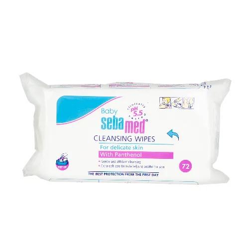 Sebamed Baby Cleansing Wipes Extra Soft Wipes 72 Pieces