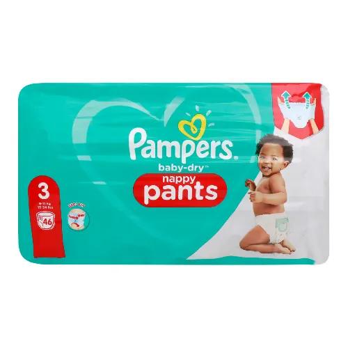 Pampers Baby Dry Nappy Pants Diapers Size 3 (6-11kg) 46 per pack