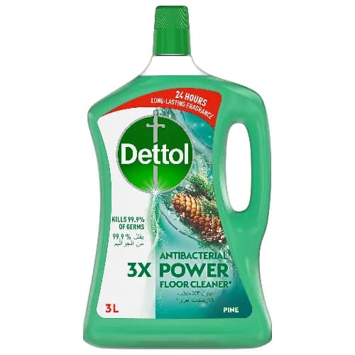 Dettol Pine Antibacterial Power Floor Cleaner 3 ltr