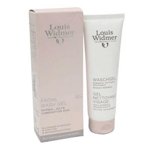 Louis Widmer Facial Wash Gel For Normal, Oily & Combination Skin Non-Scented 125ml