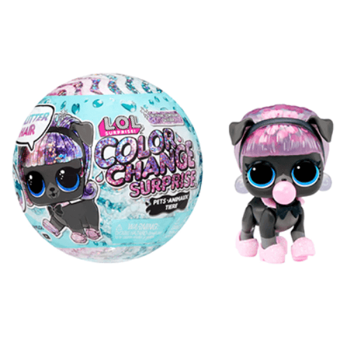 L.O.L. Surprise Glitter Color Change Pets Asst in PDQ