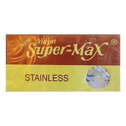 Super-Max Stainless Blade 5 per pack