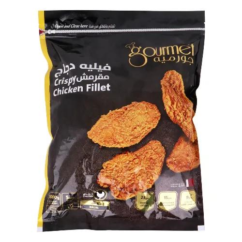 Gourmet Frozen Spicy Breaded Chicken Fillets 1kg