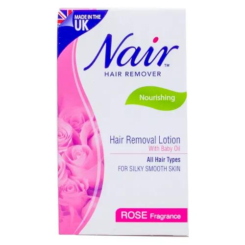 Nair Hair Removal Lotion Rose 120Ml