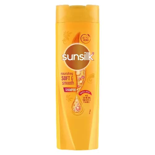 Sunsilk Soft & Smooth Shampoo with Silk Protein, Argan Oil & Vitamin C - animal cruelty free 350 ml