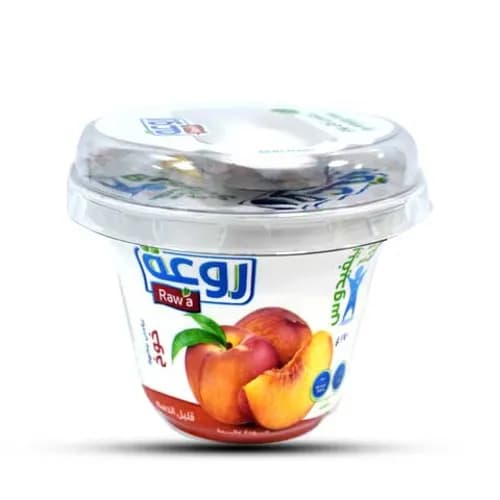 Rawa Yogurt with Peach Flavour - low fat 170 gr