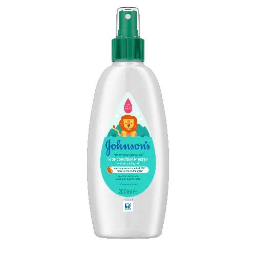 Johnson's No More Tangles Kids Hair Conditioner Spray Parabens Free, Sulphates Free, Phthalates Free 200ml