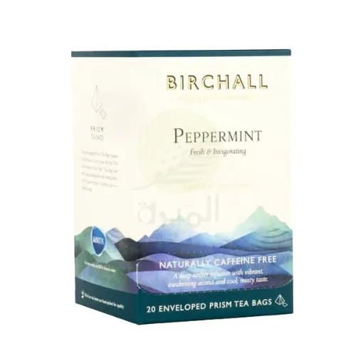 Birchall Peppermint 20 Enveloped Prism Tea Bags 30G