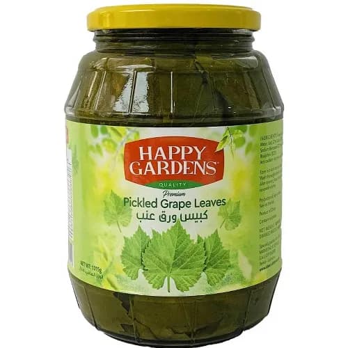 Happy Gardens Pickled Grape Leaves 1015g