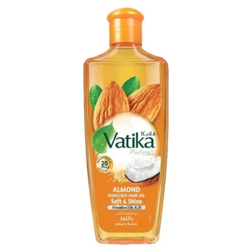 Vatika Naturals Almond Enriched Oil for Soft & Shiny Hair 300 ml