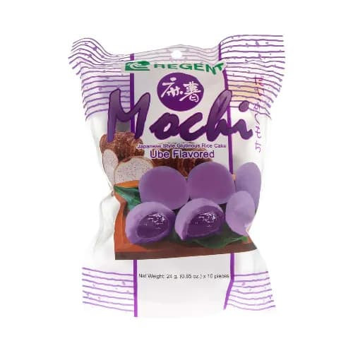 Regent Mochi Ube Flavored Japanese Rice Cake 240 G