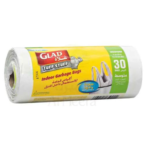 Glad Indoor Garbage Bag Medium Tie 35L 30'S