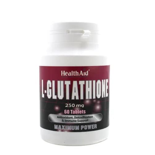 Health Aid L-glutathione 250 Mg 60 Tablets