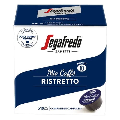 Segafredo Zanetti Mio Caffe Ristretto 10 Pcs 75 G