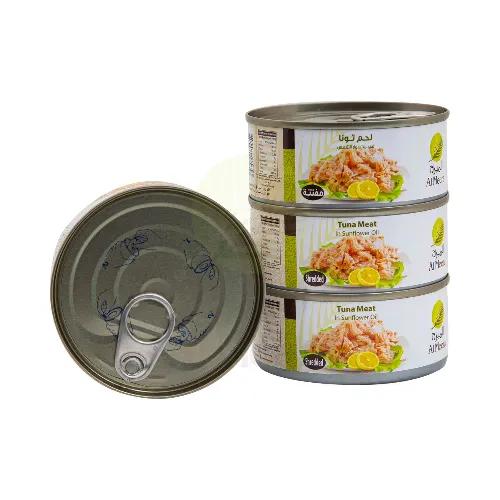 Al Meera Skipjack Shredded Tuna In Sunflower Oil 160G X 4