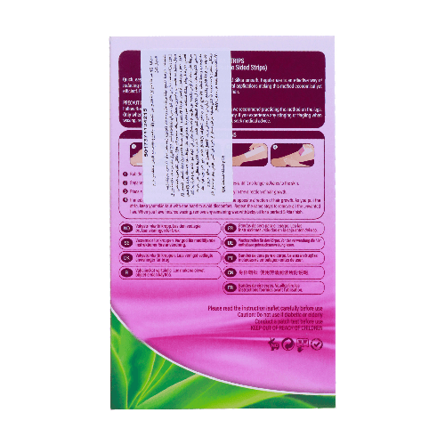 Silkia Body Wax Strips Double Sided 8Pcs