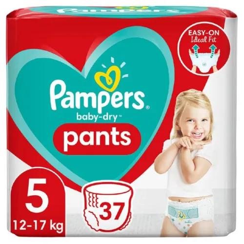 Pampers Baby Dry Nappy Pants Size 5 (12-17kg) 37 per pack