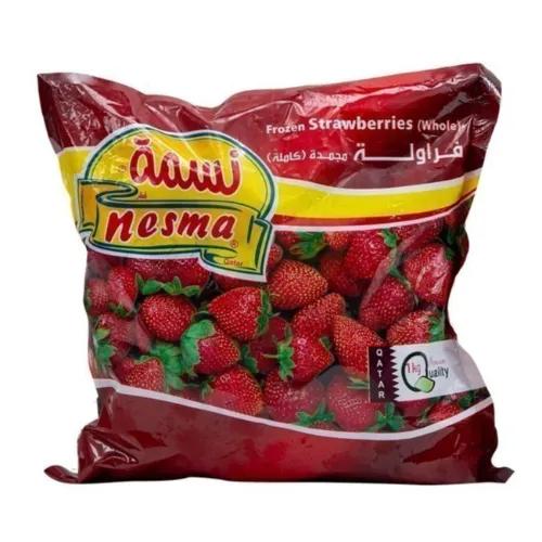 Nesma Frozen Whole Strawberries - preservatives free, chemical substances free 1 kg