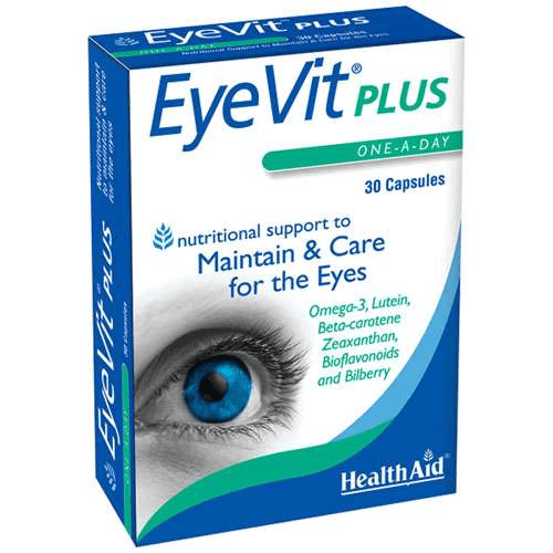 Health Aid Eyevit Plus 30 Cap